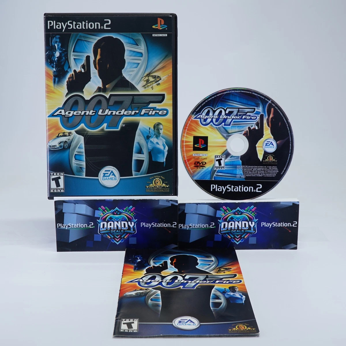 Sony PlayStation 2 James Bond 007: Agent Under Fire Video Games