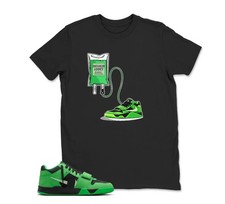 SNEAKER ADDICT Shirt to match TS Jumpman Jack Green Spark Sneaker Therapy BL/WH