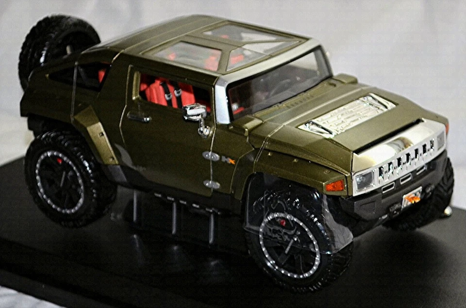 Hummer HX Concept SUV 2 Porte 2008 Verde Matt Metallic 1:18 Maisto 36171 - Immagine 3 di 4