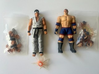 Storm Collectibles Virtua Fighter Akira Yuki Wolf Hawkfield 1/12 Set