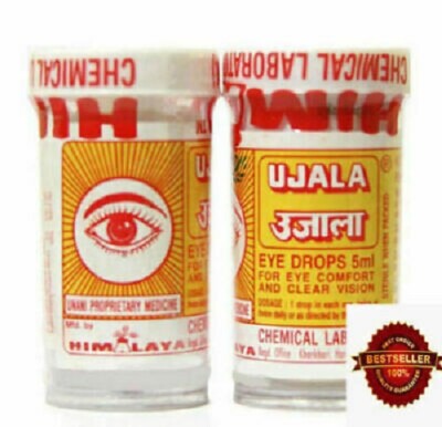 10 PCS Herbal UJALA EYE DROPS Boon for the human eyes lowest price FREE SHIPPING