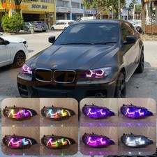 For Bmw X6 X6m E71 E72 Concept M4 Iconic Style Dynamic Hex Rgb Led Angel Eyes For Bmw X6 X6m E71 E72 Concept M4 Iconic Style Dynamic Hex Rgb Led Angel Eyes