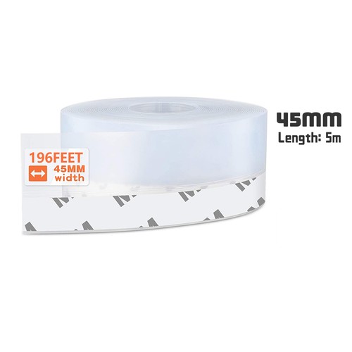 5M/16FT Weather Stripping Door Seal Strip Self Adhesive Bottom Stopper Winter - Picture 14 of 14