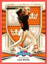 2024 Panini Crusade Baseball Luis Matos #12 San Francisco Giants