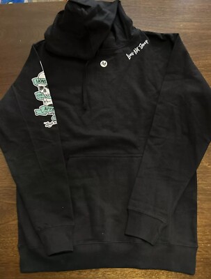 Lions Not Sheep Black New Hoodie Pullover Sweatshirt Mens Size Medium