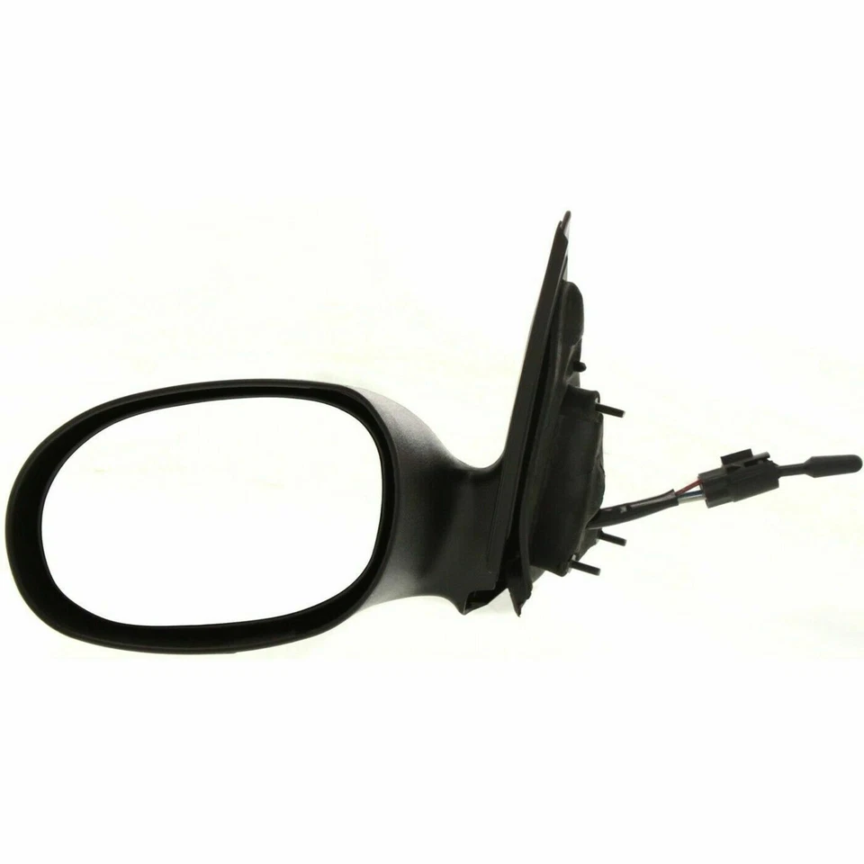 Left LH Mirror Manual Non-Foldable Textured fits 2001 2003 Chrysler PT Cruiser - Image 2 of 3