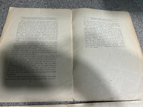 RARE Vintage 1908 Training The Chautauqua School of Nursing, Jamestown NY guide - Picture 7 of 8