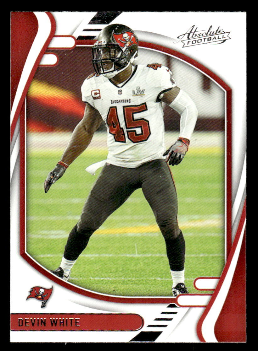 Devin White 2021 Panini Absolute #100 Retail  Tampa Bay Buccaneers