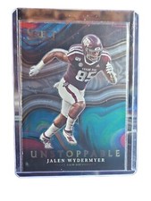 Jalen Wydermyer RC 2022 Panini Select Draft Picks Unstoppable Holo Rookie Card