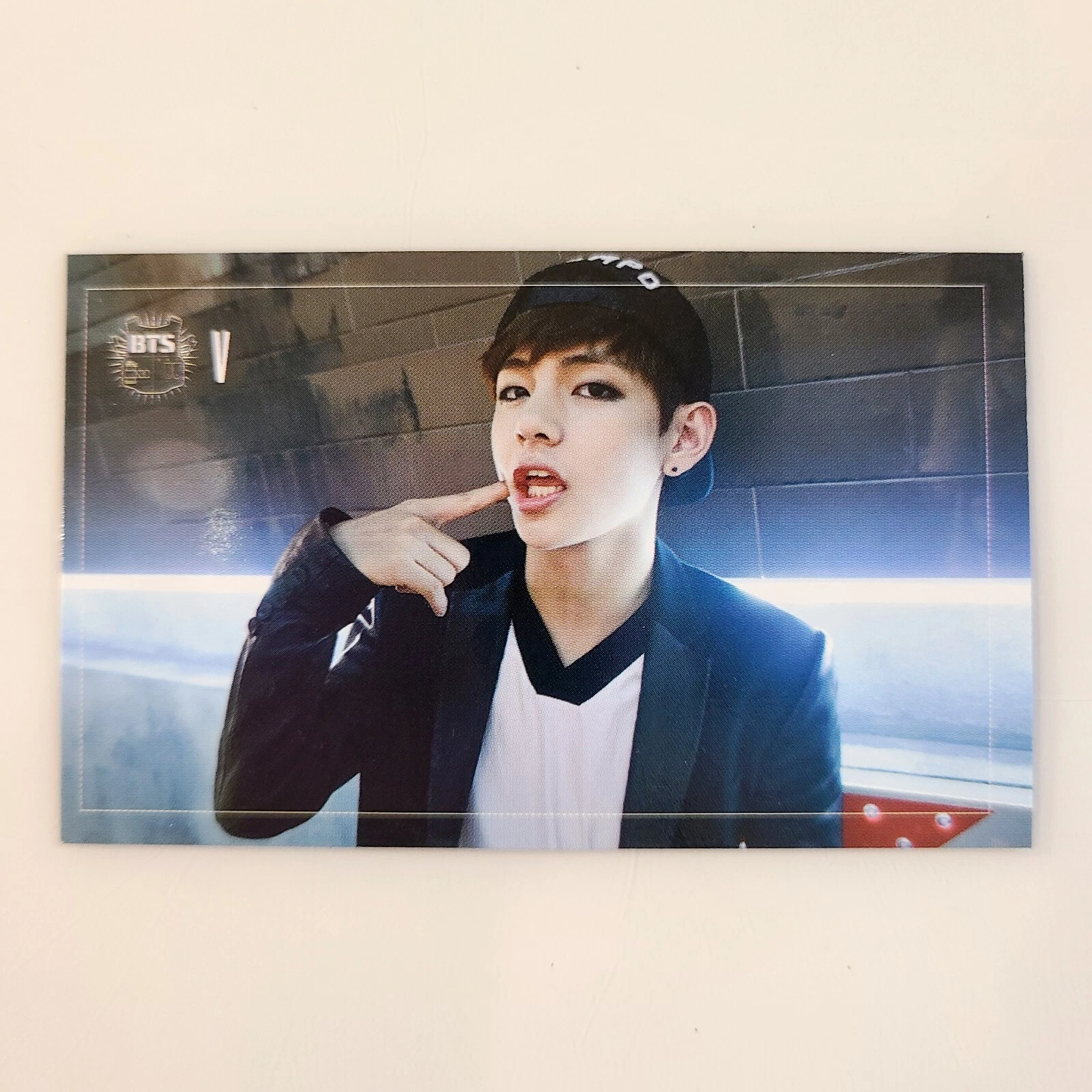 V – Dark & Wild core album photocard (Ver A) photocard