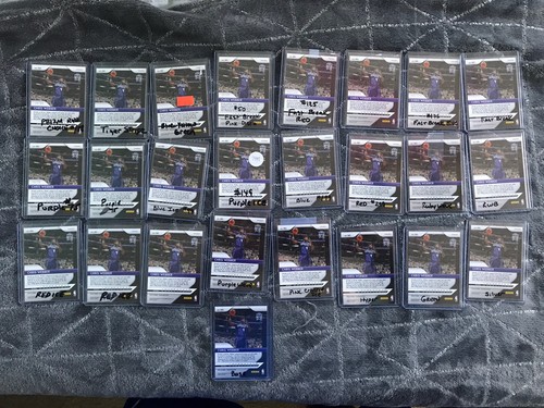SALE SALE 2018-2019 Panini Prizm Basketball Chris Webber 25 Card Partial Rainbow - Bild 2 von 2