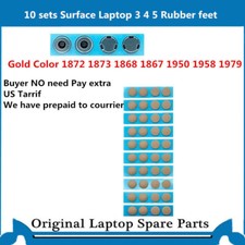 10Sets New For Microsoft Surface Laptop 3 1868 4 5 Rubber feet 1958 1979 Gold