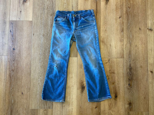 VINTAGE 70’s - Lee Jeans - Flared - Hippie - Disco - image 1