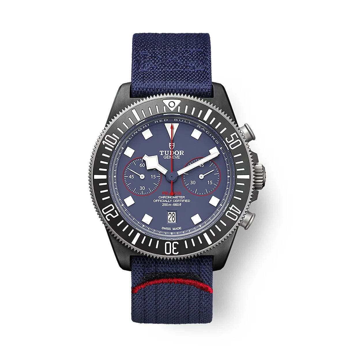 Tudor Pelagos Fxd Chrono Alinghi Limited Blue dial Mens watch 43