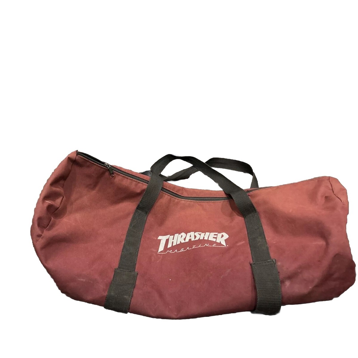 Thrasher Magazine Duffle Bag Old Vintage Skateboard San Thrasher Magazine Duffle Bag Old Vintage Skateboard San