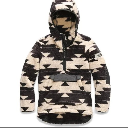The North Face Girl Campshire Kangaroo Hoodie Coat Jackets Fleece 4340 - Picture 7 of 9