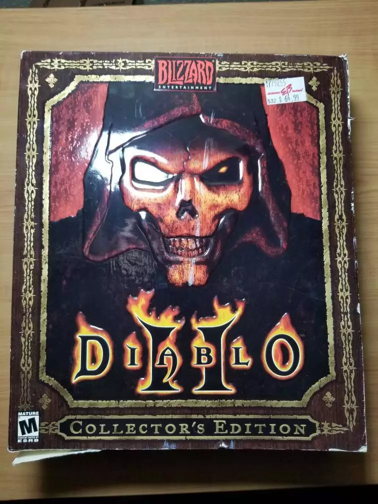 Diablo III 3 Cover Carton Box and Cd BOX Case only no Game Code