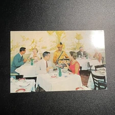 Bahamas Nassau British Colonial Hotel Buffet Dining Breakfast Postcard B30
