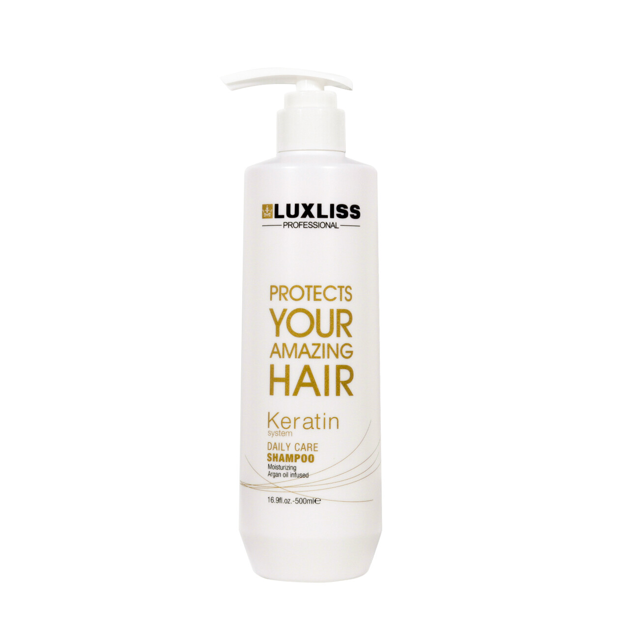 Luxliss Keratin Daily Care Shampoo and Conditioner 16oz Duo