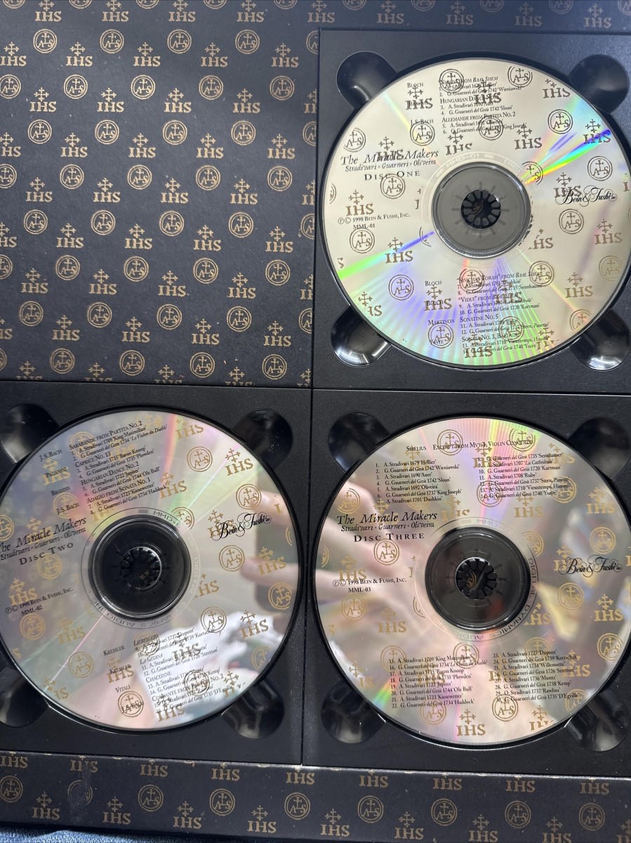 The Miracle Makers-Stradivari-Guarneri-Oliveira 1998 w/3 CDs | eBay