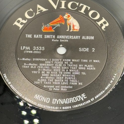 The Kate Smith Anniversary Album Vinyl LP Mono 1966 RCA Victor – LPM-3535 POP - Picture 4 of 18