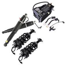Front Shock Absorber Assys & Rear Air Struts & Compressor For Cadillac Escalade