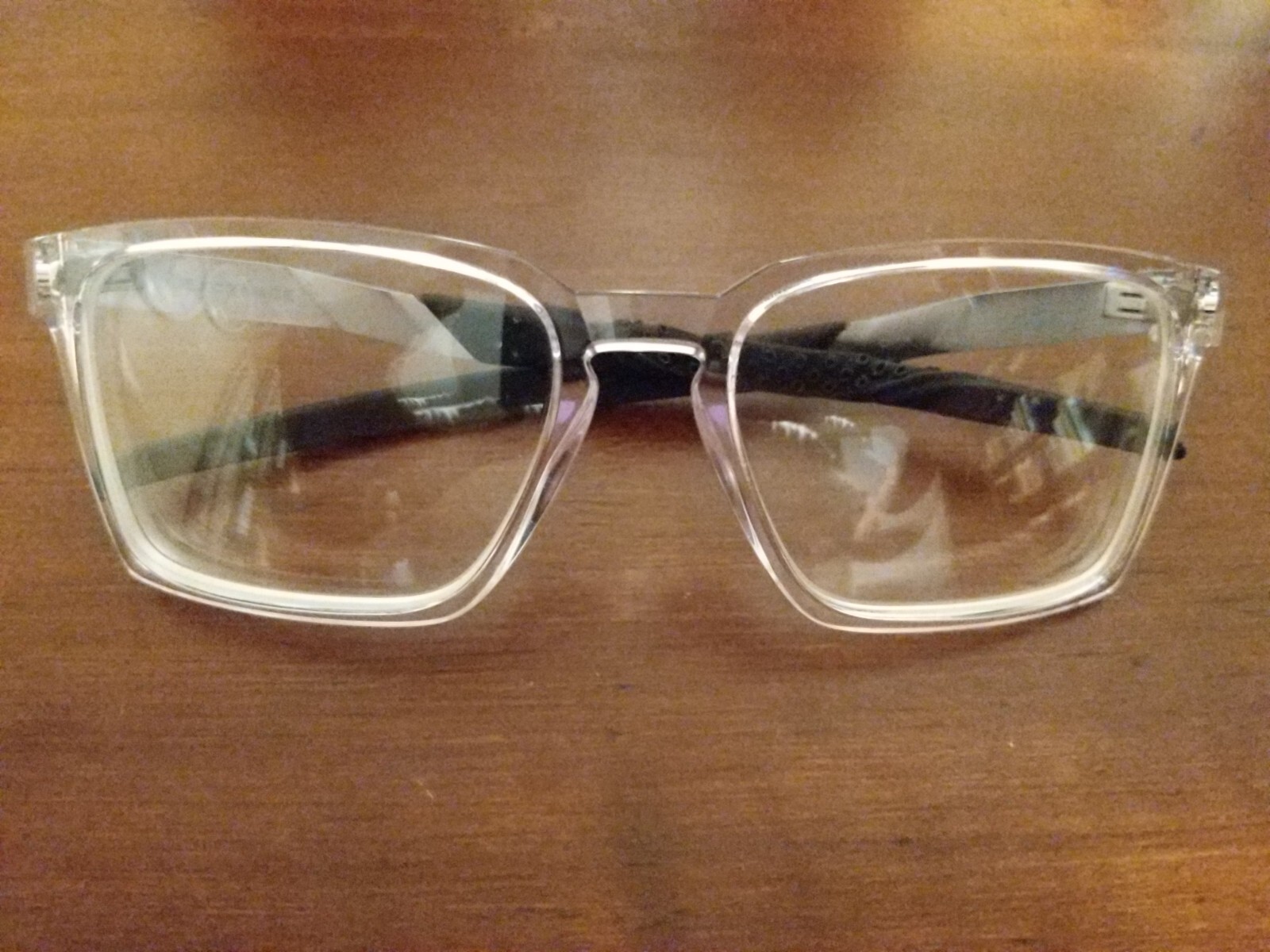 OAKLEY Eyeglasses Exchange OX80550354 5417 Polished Clear & Silver