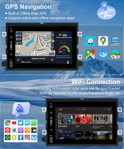 For 2006-2014 Ford F-250 F-350 Super Duty 7" Android 13 Carplay Radio GPS WIFI - Bild 8 von 21