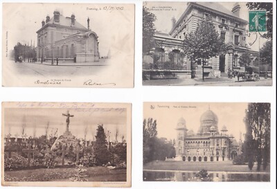 CP - Tourcoing -Banque de France - Cimetière militaire - Vaissier
