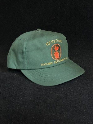 Keystone Railway Equipment Adjustable Snapback Hat/Cap USA