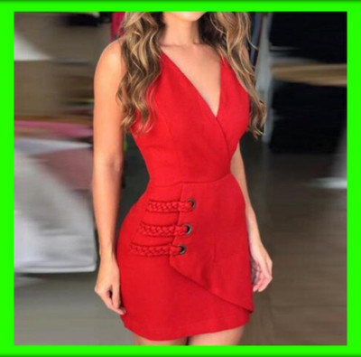 Vestidos Romper De Fiesta Cortos Elegantes Para Mujer Casuales Women 2021 |  eBay