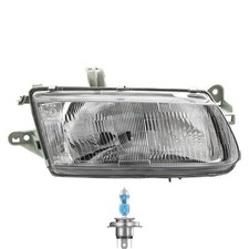 Halogen Scheinwerfer Frontscheinwerfer rechts H4 für Mazda 323 S V inkl. Lampen