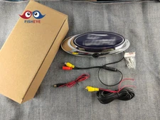 For 09-14 Ford F150 F250 F350 Tailgate Emblem Oval & Back Up Camera Kit