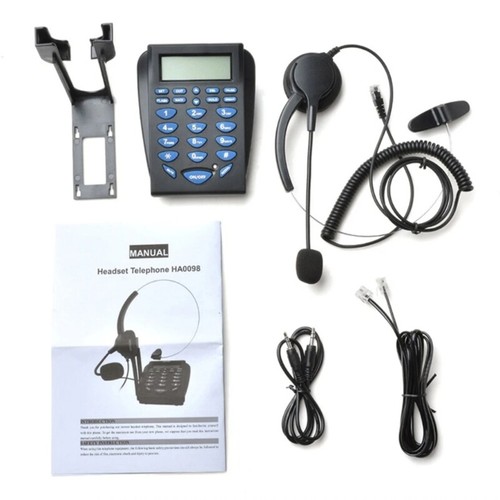 Call Center Headsets Telephone for Office Home Use Caller Display - Zdjęcie 3 z 8