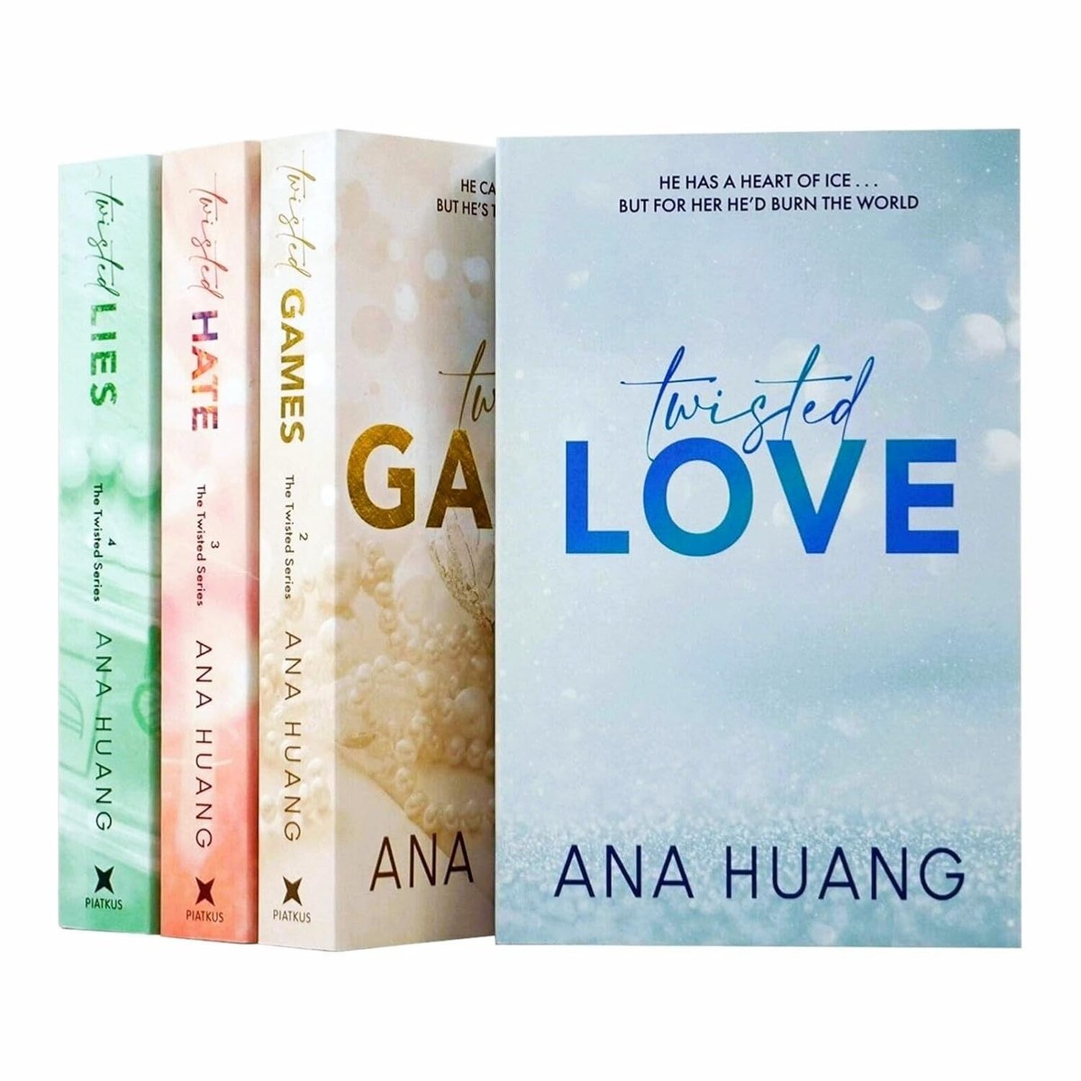 Twisted series 4冊 Ana Huang *週末限定セール** Ana Huang's Twisted Series 4-Book Collection: Love, Games