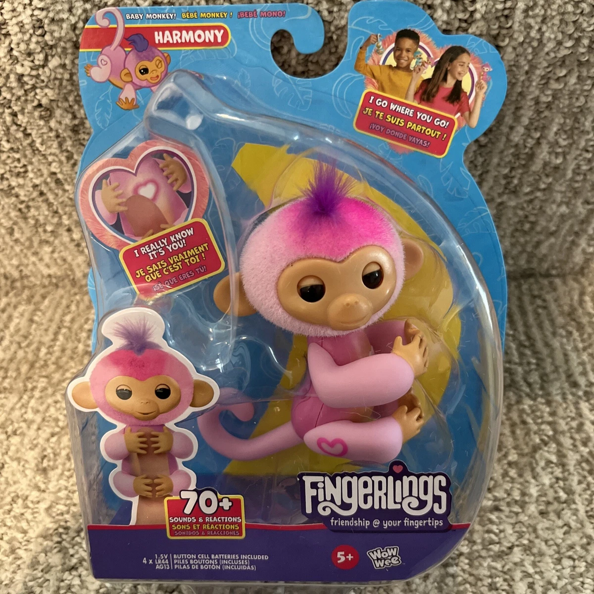 Fingerlings - Singe Harmony - Rose