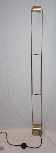 LAMPADA DA TERRA IN OTTONE VINTAGE - SERGIO ASTI ROMA-ALUGENA - Imagen 6 de 6