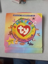 Ty Beanie Babies Official Club Membership Kit First Edition 136 Stickers