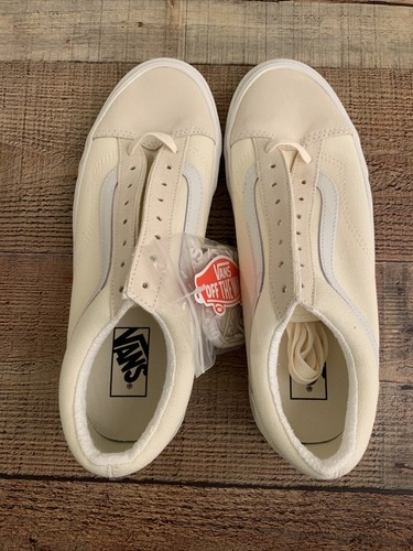 NIB Unisex Vans Vintage Sport Classic White VN0A3DZ3VTB Men's 9/W 10.5 |  eBay