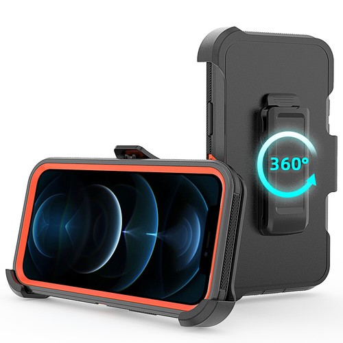 For iPhone 12 Pro/12 Pro Max/12 Mini Case+Tempered Glass+Belt Clip Fits Otterbox - Picture 11 of 29