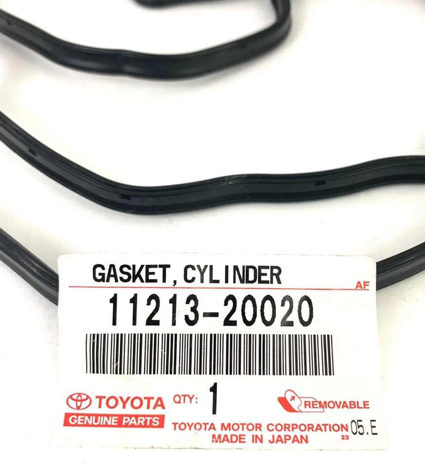 JUNTA DE CUBIERTA DE VÁLVULA DE MOTOR ORIGINAL TOYOTA CAMRY LEXUS ES300 (DERECHA) 11213-20020 Foto 2 de 2