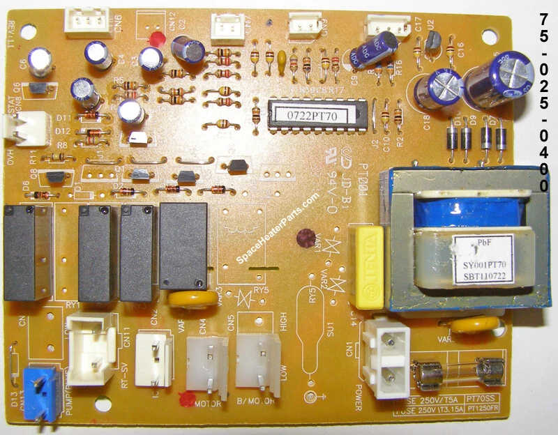 75-025-0400 Circuit Board for 70SSA u0026amp; 80-OFR radiant heaters | eBay