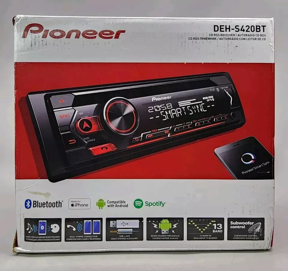 PIONEER DEH-S420BT - D&B Inbouwstation