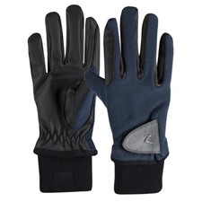Horze brand Youth kids DARK BLUE RIMMA WINTER RIDING GLOVES Size 6 Horse ride