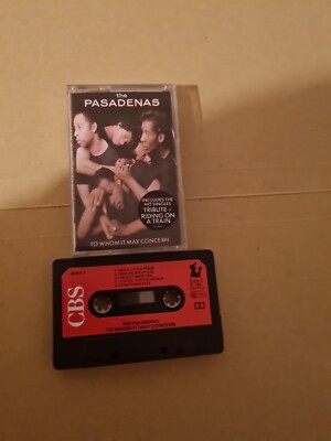 THE PASADENAS - TO WHOM IT MAY CONCERN - MUSIC CASSETTE TAPE