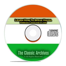 Learn How To Speak Hausa, Fast & Easy Foreign Language Training Course, CD D97