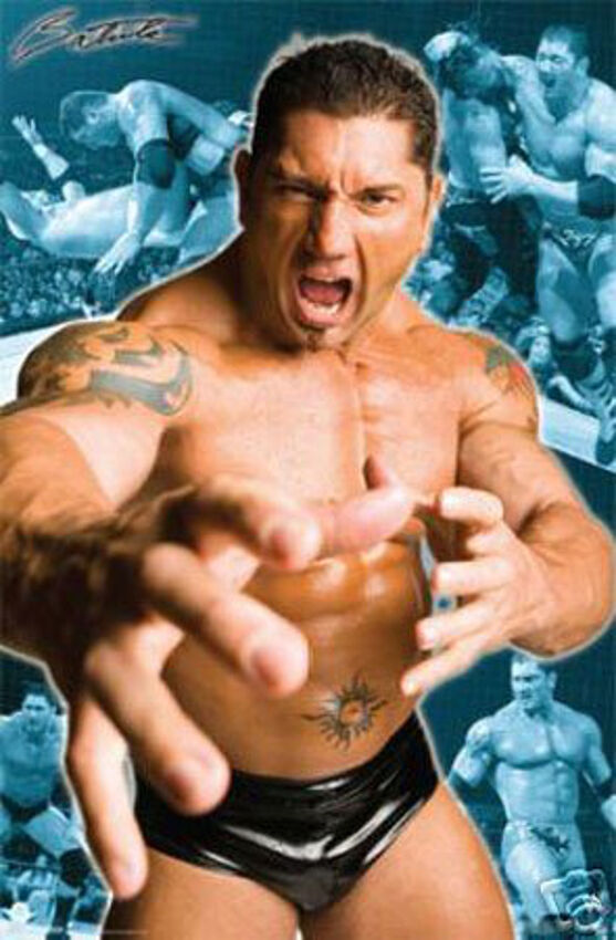 Dave Bautista (Mma, Wrestler) Actor Poster - Lost Posters