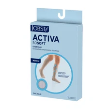 JOBST ACTIVA SoSoft 15-20 mmHg Knee High, CT, Brocade