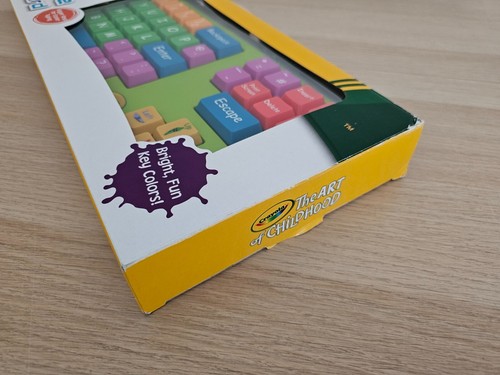 Crayola EZ Type Keyboard USB Plug & Play PC Computer Large Button Keys - Working - Picture 2 of 15