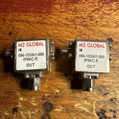 New! M2 Global 094-105061-009 IF9HC-R Seem Rare this Number You get Both!